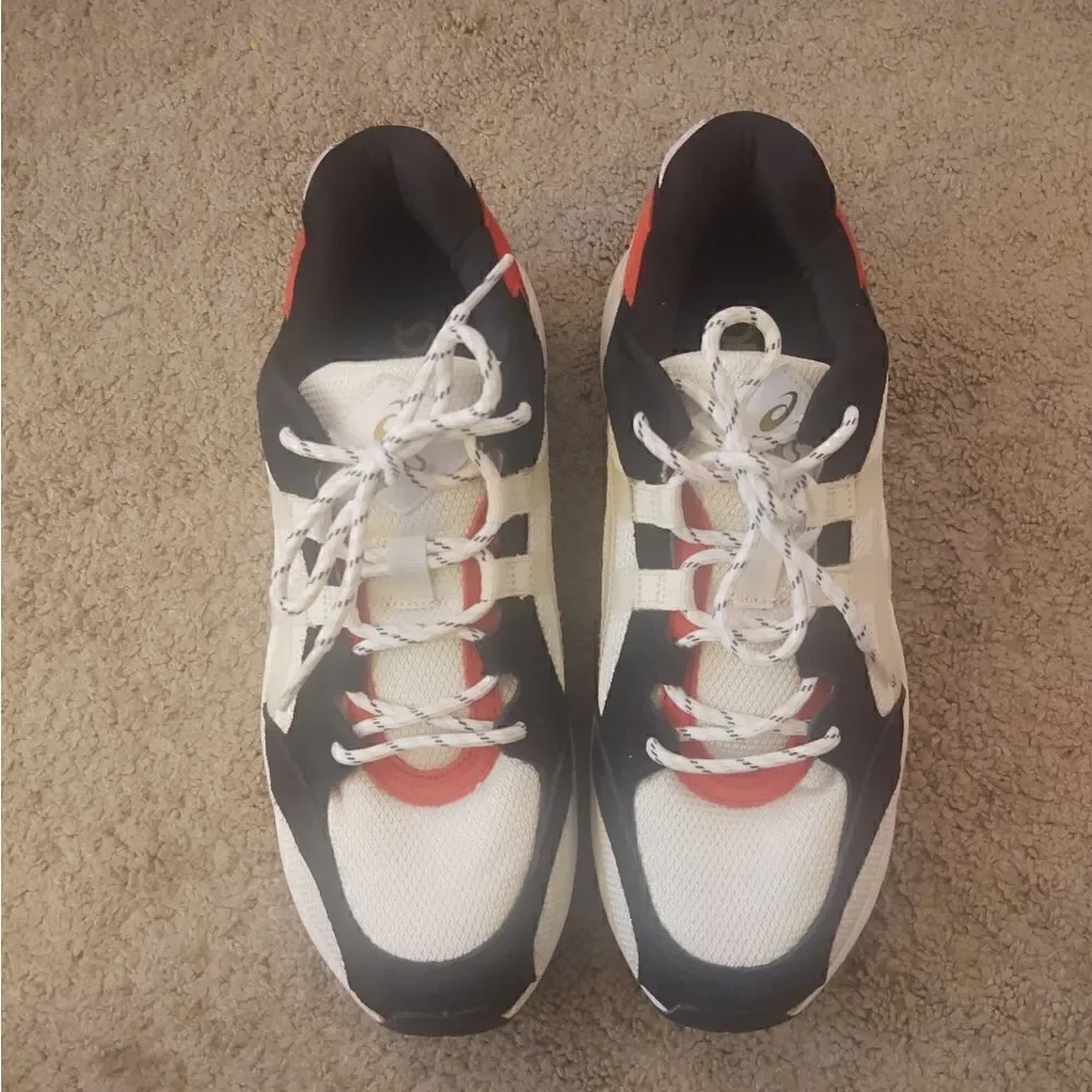 Asics Kyoto Gel BND Men's Size 9.5 White/Red/Black PRE-OWNED